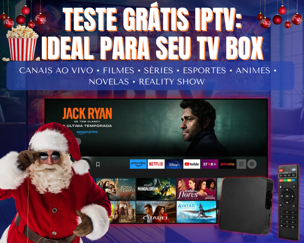 Teste IPTV TV BOX: Ideal para sua TV